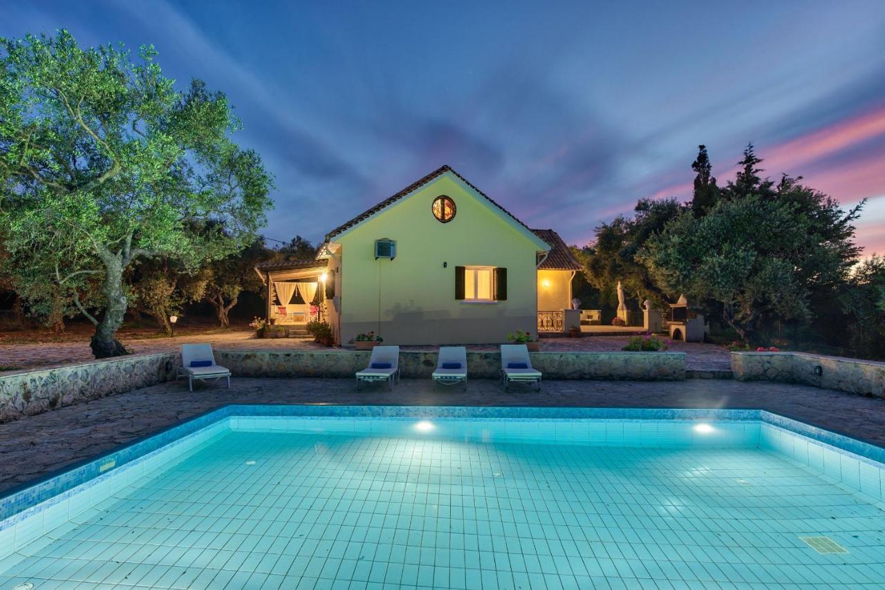 Olivegrove Villa - Nestled In Olive Trees With Private Pool, By Zantewize Tragaki Exterior photo