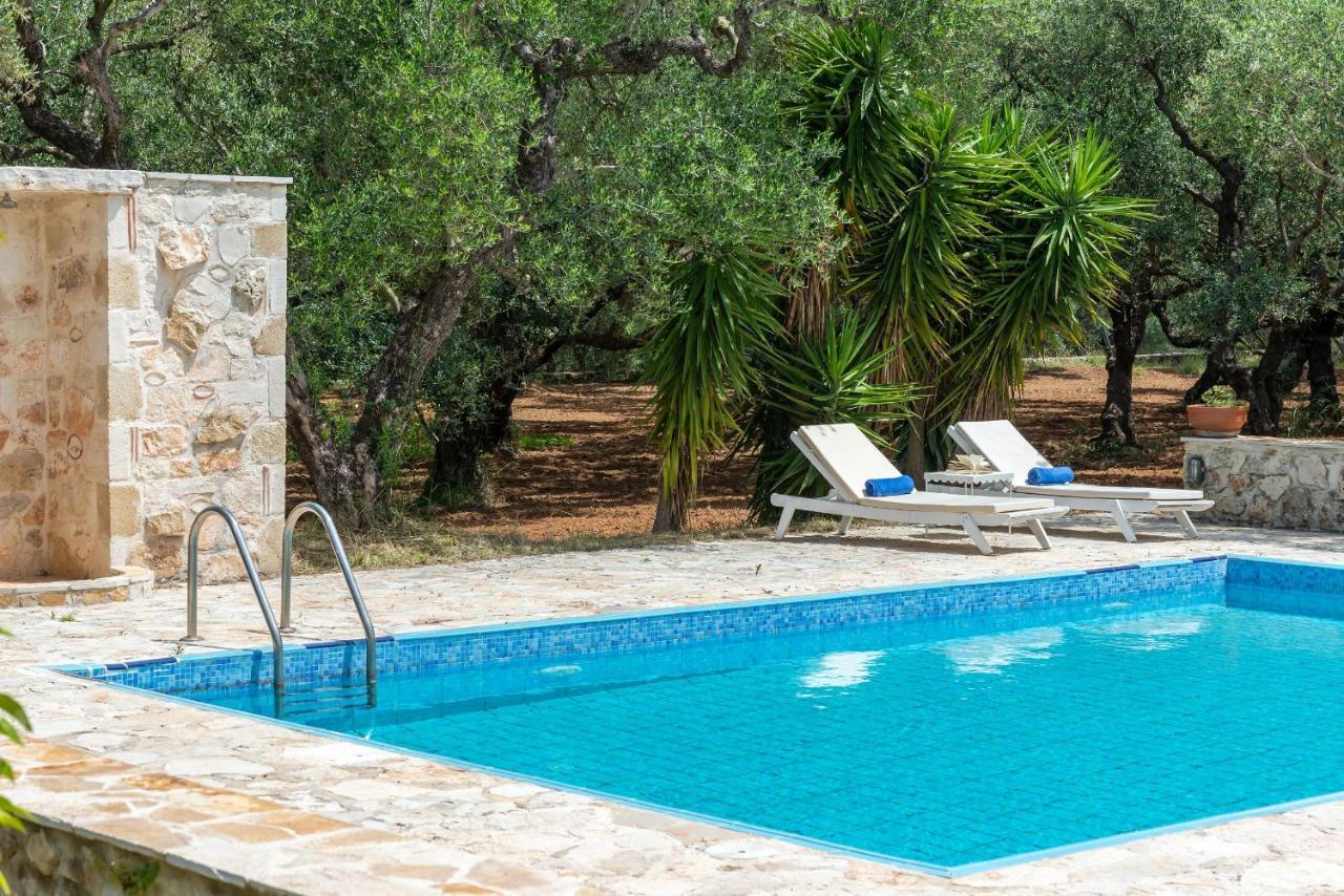 Olivegrove Villa - Nestled In Olive Trees With Private Pool, By Zantewize Tragaki Exterior photo