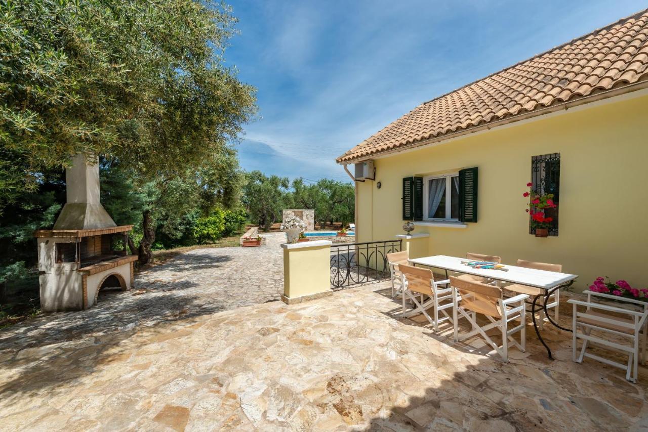 Olivegrove Villa - Nestled In Olive Trees With Private Pool, By Zantewize Tragaki Exterior photo
